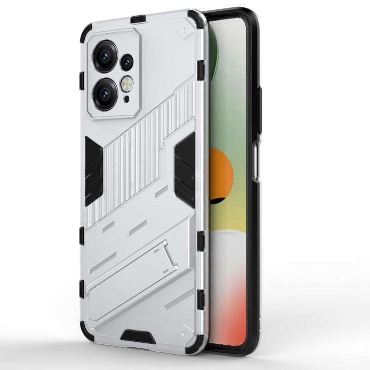 Punk Armor 2 in 1 PC + TPU Shockproof Phone Case with Holder