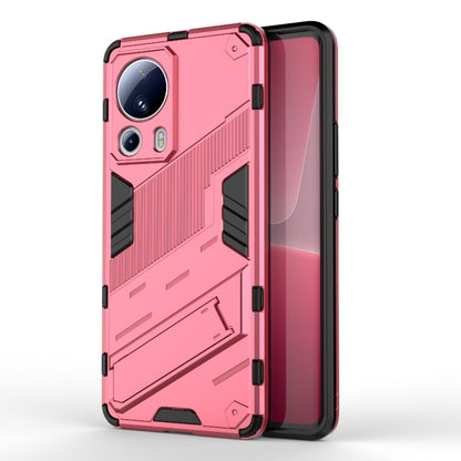 Punk Armor 2 in 1 PC + TPU Shockproof Phone Case with Holder