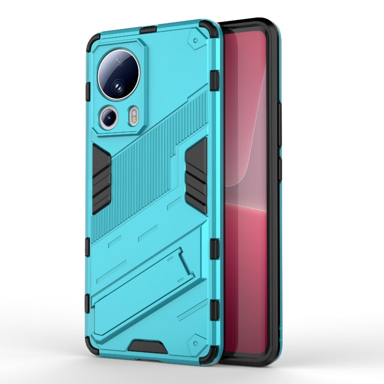 Punk Armor 2 in 1 PC + TPU Shockproof Phone Case with Holder, For Xiaomi Redmi Note 12 4G Global, For Xiaomi 13 Lite