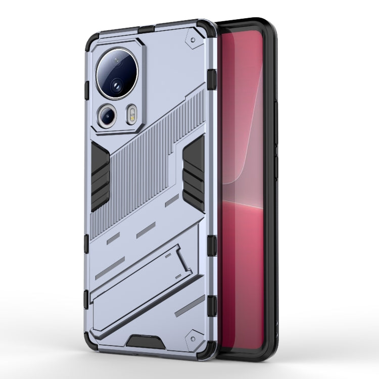 Punk Armor 2 in 1 PC + TPU Shockproof Phone Case with Holder, For Xiaomi Redmi Note 12 4G Global, For Xiaomi 13 Lite