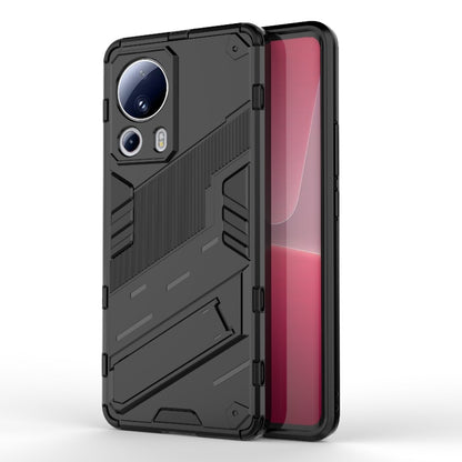 Punk Armor 2 in 1 PC + TPU Shockproof Phone Case with Holder, For Xiaomi Redmi Note 12 4G Global, For Xiaomi 13 Lite
