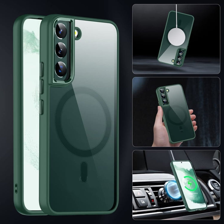 Acrylic PC MagSafe Magnetic Phone Case, For Samsung Galaxy S23 5G, For Samsung Galaxy S23+ 5G