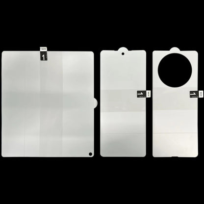 For Huawei Mate X5 / X3 Full Screen Protector Explosion-proof Big + Front + Back Screen Hydrogel Film, For Huawei Mate X5 / X3 Big + Front + Back