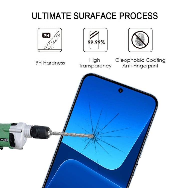 Full Glue 9H HD 3D Curved Edge Tempered Glass Film, For Xiaomi 13 Ultra (1 PC)