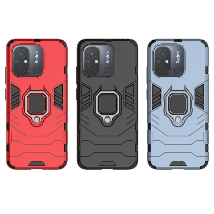 Magnetic Ring Holder PC + TPU Phone Case, For Xiaomi Redmi 12C
