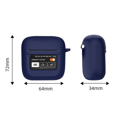 Silicone Wireless Earphone Protective Case, For JBL Tour Pro 2