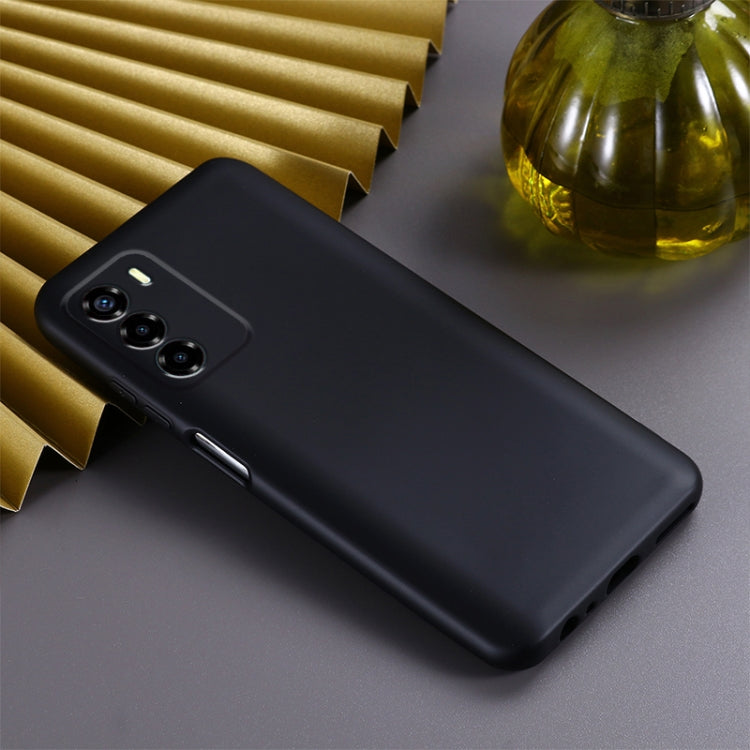 Pure Color Liquid Silicone Shockproof Full Coverage Phone Case, For ZTE Blade V40 Vita
