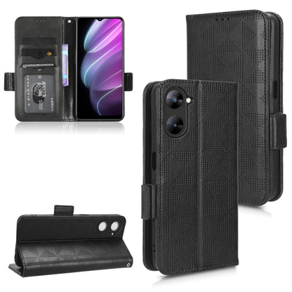 Symmetrical Triangle Leather Phone Case, For Realme V30 / V30T 5G, For Nokia G22 4G, For Xiaomi Redmi Note 12 4G Global