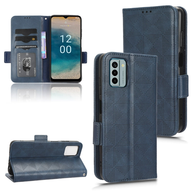 Symmetrical Triangle Leather Phone Case, For Realme V30 / V30T 5G, For Nokia G22 4G, For Xiaomi Redmi Note 12 4G Global