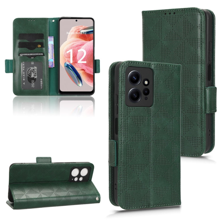 Symmetrical Triangle Leather Phone Case, For Realme V30 / V30T 5G, For Nokia G22 4G, For Xiaomi Redmi Note 12 4G Global