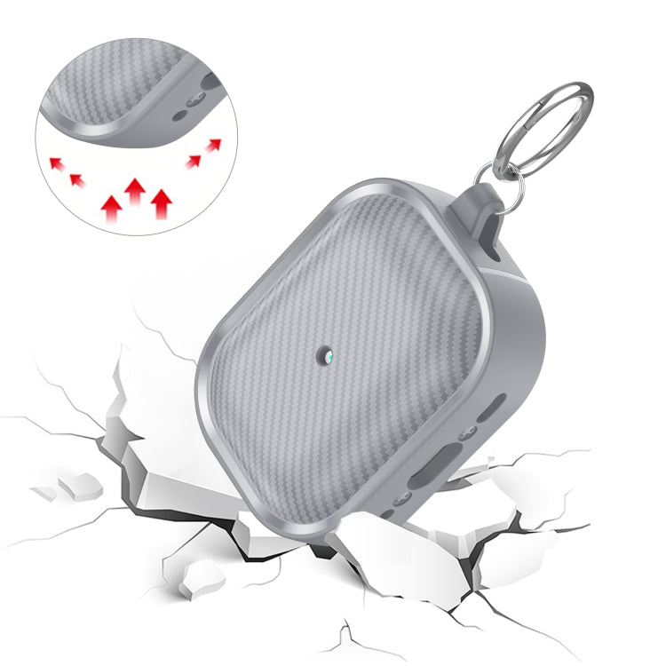 Photo Frame Carbon Fiber Series Earphone Case, For AirPods Pro 2, For AirPods Pro, For AirPods 3, For AirPods 1 / 2