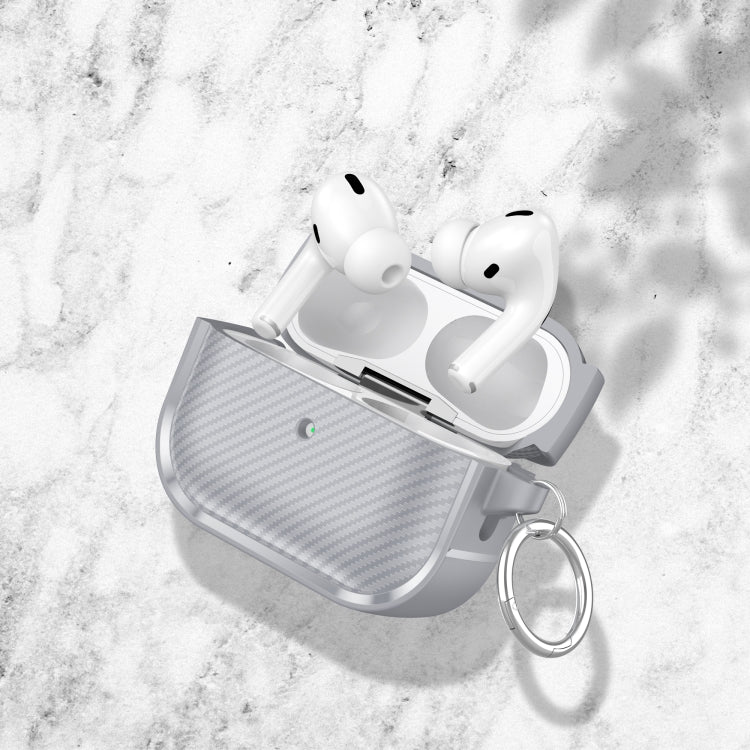 Photo Frame Carbon Fiber Series Earphone Case, For AirPods Pro 2, For AirPods Pro, For AirPods 3, For AirPods 1 / 2