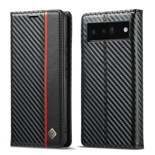 LC.IMEEKE Carbon Fiber Leather Phone Case