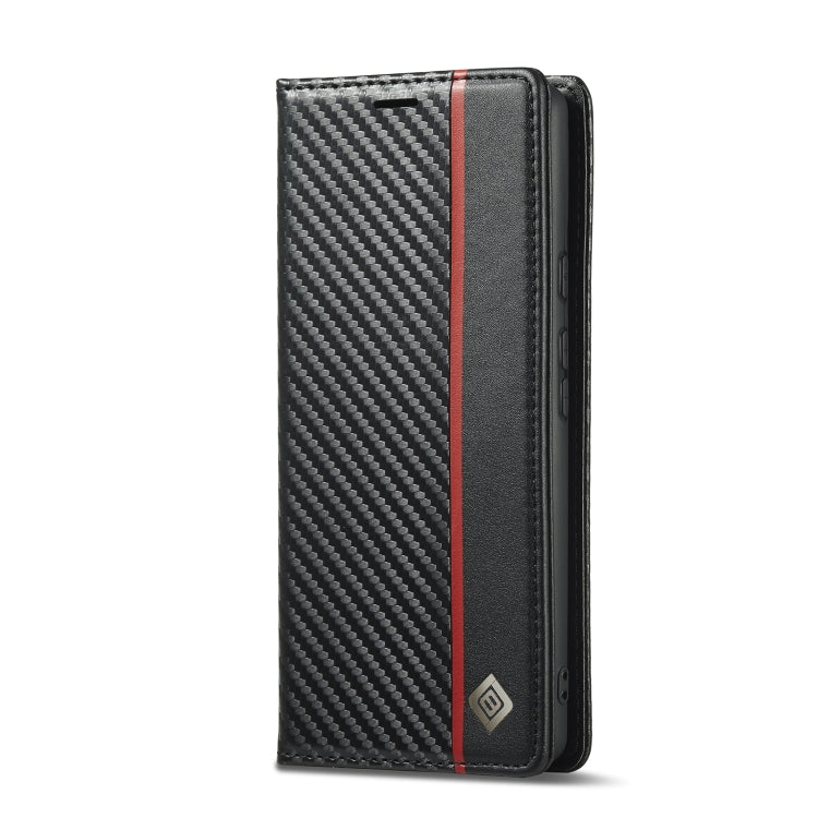 LC.IMEEKE Carbon Fiber Leather Phone Case