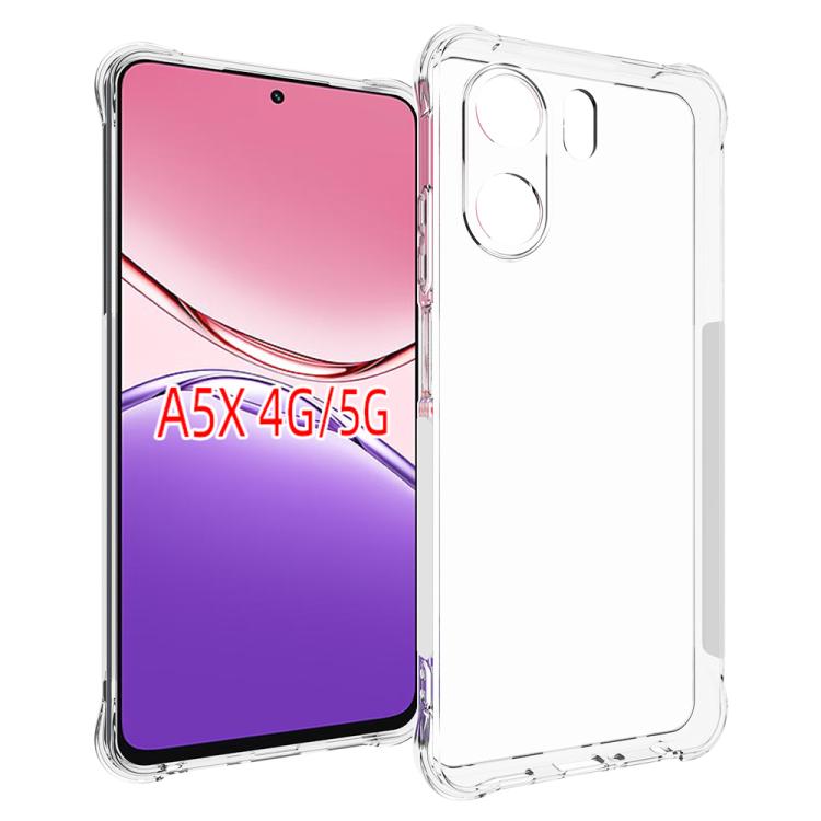 Shockproof Non-slip Thickening TPU Phone Case, For OPPO A6s 5G / A6 5G / A6 4G Global, For OPPO Reno15 F 5G, For OPPO A6x 4G / 5G, For OPPO Reno15 Pro 5G Global, For OPPO Reno15 5G Global, For OPPO Find X9 5G, For OPPO F31 5G / A6 Pro 4G / 5G Global   ...