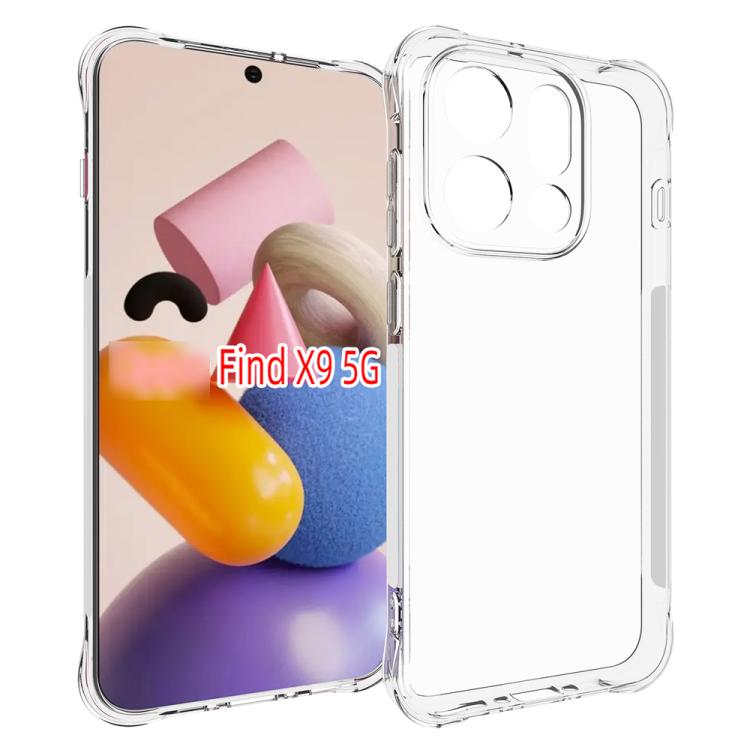 Shockproof Non-slip Thickening TPU Phone Case, For OPPO Reno15 Pro 5G Global, For OPPO Reno15 5G Global, For OPPO Find X9 5G, For OPPO F31 5G / A6 Pro 4G / 5G Global, For OPPO Find X9 Pro 5G, For OPPO Reno14 F 5G, For OPPO A5x 4G / 5G������������������...