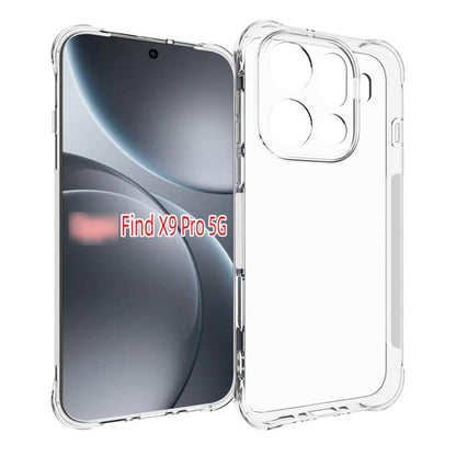 Shockproof Non-slip Thickening TPU Phone Case, For OPPO Reno15 Pro 5G Global, For OPPO Reno15 5G Global, For OPPO Find X9 5G, For OPPO F31 5G / A6 Pro 4G / 5G Global, For OPPO Find X9 Pro 5G, For OPPO Reno14 F 5G, For OPPO A5x 4G / 5G������������������...