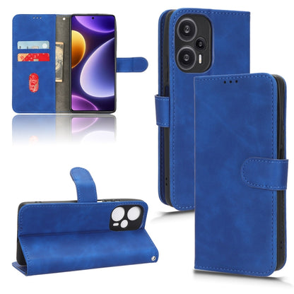 Skin Feel Magnetic Flip Leather Phone Case