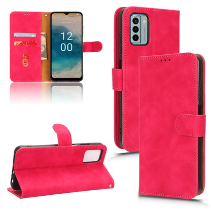 Skin Feel Magnetic Flip Leather Phone Case