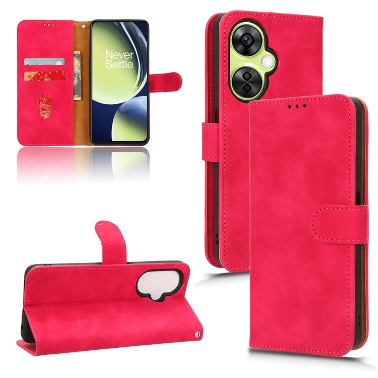 Skin Feel Magnetic Flip Leather Phone Case