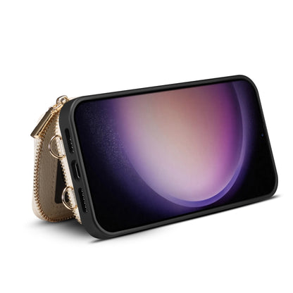 Zipper Card Slot Phone Case, For Samsung Galaxy S23 5G, For Samsung Galaxy S23+ 5G, For Samsung Galaxy S23 Ultra 5G, For Samsung Galaxy S22 5G, For Samsung Galaxy S22+ 5G, For Samsung Galaxy S22 Ultra 5G