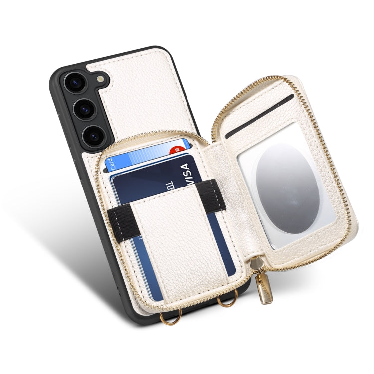 Zipper Card Slot Phone Case, For Samsung Galaxy S23 5G, For Samsung Galaxy S23+ 5G, For Samsung Galaxy S23 Ultra 5G, For Samsung Galaxy S22 5G, For Samsung Galaxy S22+ 5G, For Samsung Galaxy S22 Ultra 5G