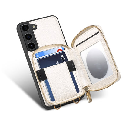 Zipper Card Slot Phone Case, For Samsung Galaxy S23 5G, For Samsung Galaxy S23+ 5G, For Samsung Galaxy S23 Ultra 5G, For Samsung Galaxy S22 5G, For Samsung Galaxy S22+ 5G, For Samsung Galaxy S22 Ultra 5G