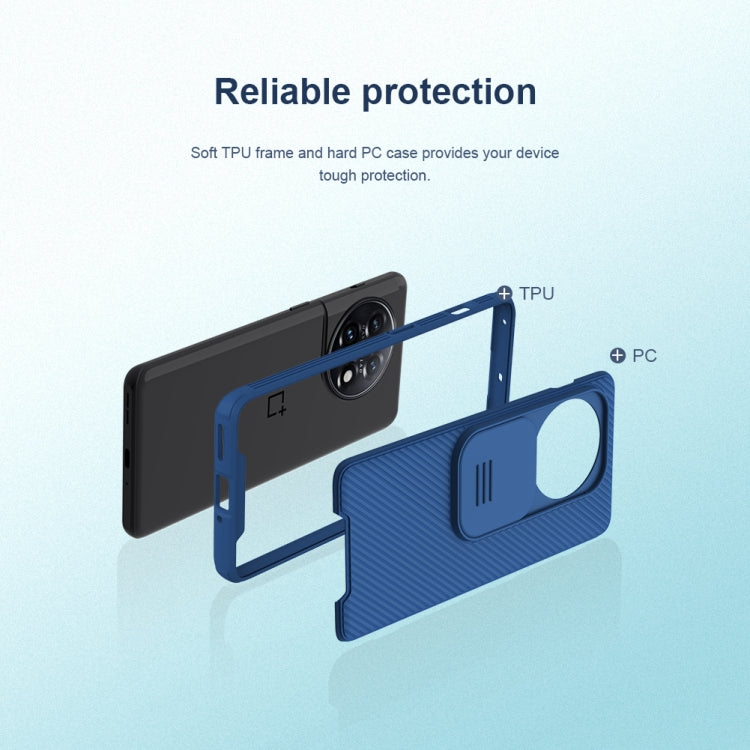 NILLKIN CamShield Pro Series PC Full Coverage Phone Case, For OnePlus 11, For OnePlus Ace 2/11R