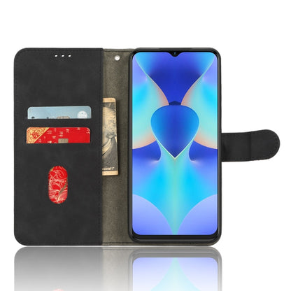 Skin Feel Magnetic Flip Leather Phone Case