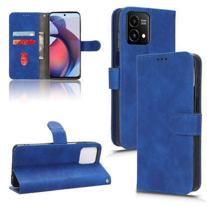 Skin Feel Magnetic Flip Leather Phone Case, For Motorola Moto G Stylus 5G 2023