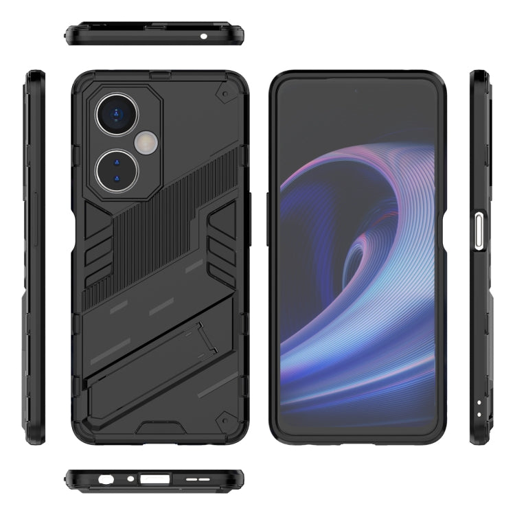 Punk Armor 2 in 1 PC + TPU Phone Case with Holder