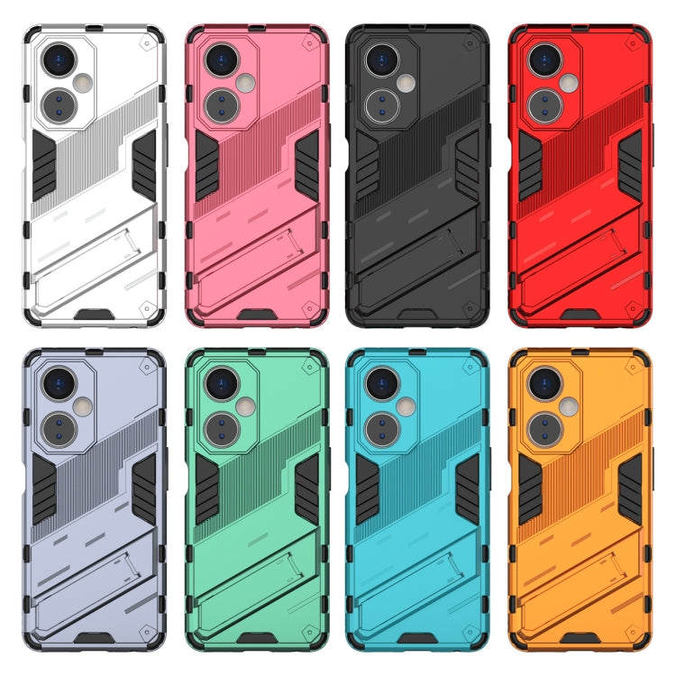 Punk Armor 2 in 1 PC + TPU Phone Case with Holder