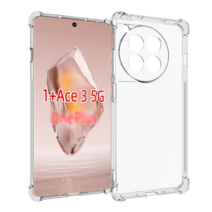 Shockproof Non-slip Thickening TPU Phone Case, For OnePlus Turbo 6, For OnePlus Ace 6, For OnePlus 15, For OnePlus 13T, For OnePlus Ace 5 / 5 Pro, For OnePlus 13, For OnePlus Nord 4, For OnePlus Ace 3V, For OnePlus Nord CE4, For OnePlus Ace 3          ...
