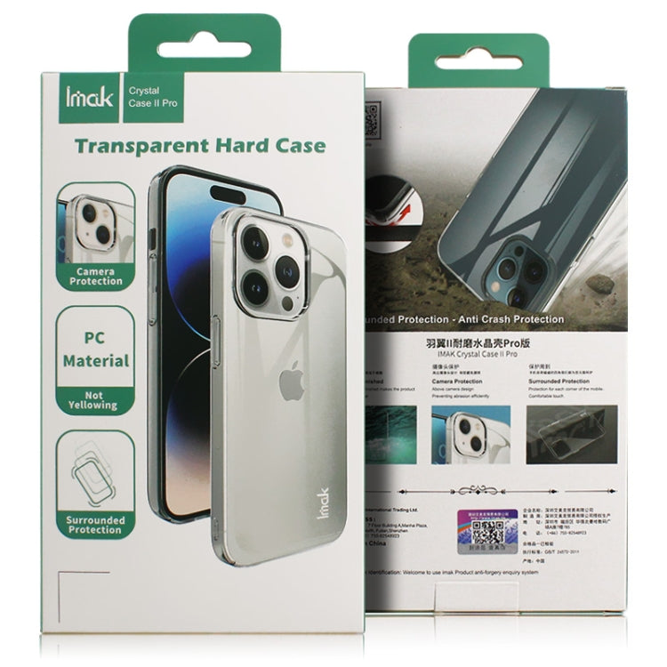 imak Wing II Pro Series Wear-resisting Crystal Phone Case, For Samsung Galaxy S23+ 5G