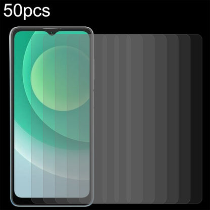 50pcs 0.26mm 9H 2.5D Tempered Glass Film