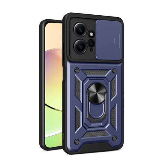 Sliding Camera Cover Design Phone Case, For Xiaomi Redmi Note 12 4G Global