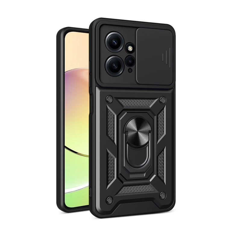 Sliding Camera Cover Design Phone Case, For Xiaomi Redmi Note 12 4G Global