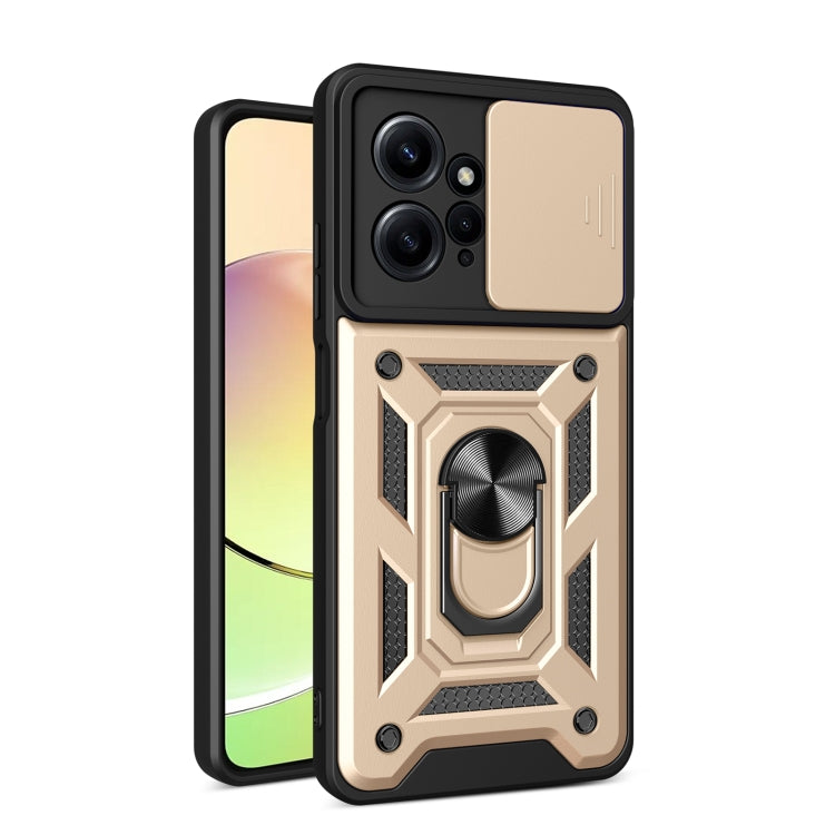 Sliding Camera Cover Design Phone Case, For Xiaomi Redmi Note 12 4G Global