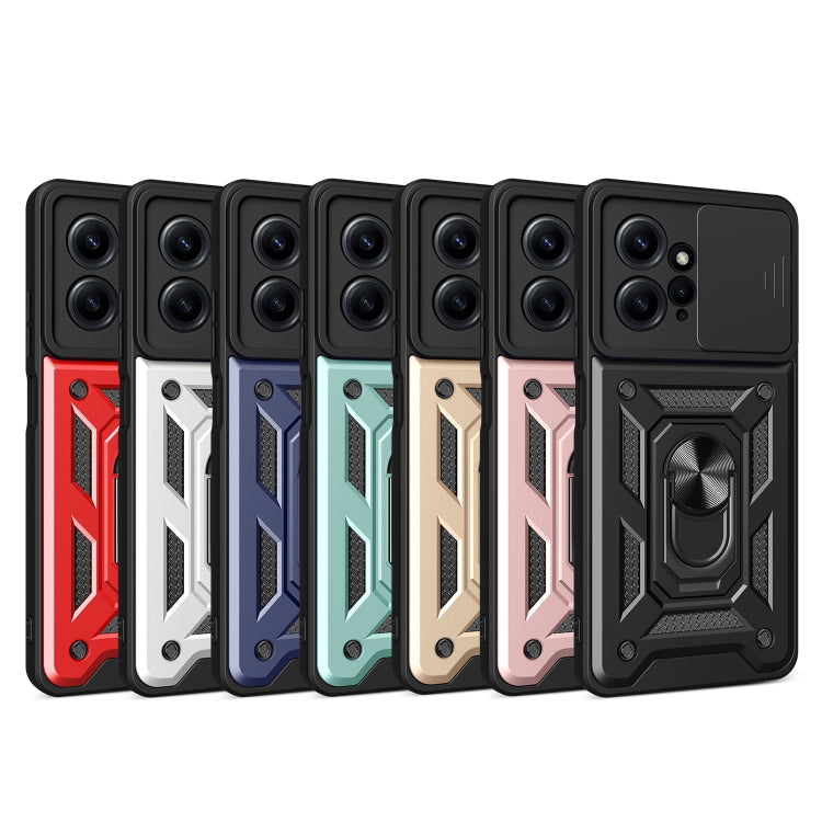 Sliding Camera Cover Design Phone Case, For Xiaomi Redmi Note 12 4G Global
