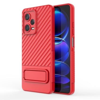 Wavy Texture TPU Phone Case with Lens Film