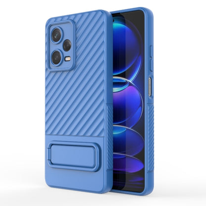 Wavy Texture TPU Phone Case with Lens Film