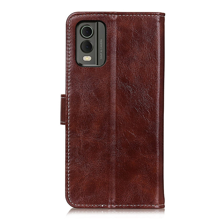 Retro Crazy Horse Texture Leather Phone Case, For Nokia C32 4G, For Xiaomi Redmi Note 12 Turbo