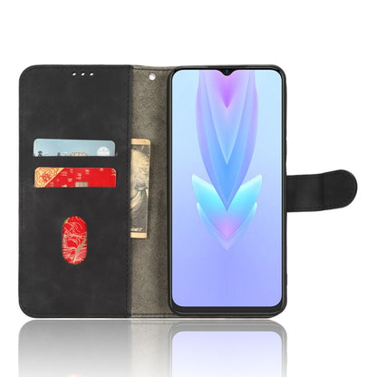 Skin Feel Magnetic Flip Leather Phone Case