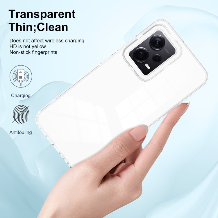 3 in 1 Clear TPU Color PC Frame Phone Case, Series 2