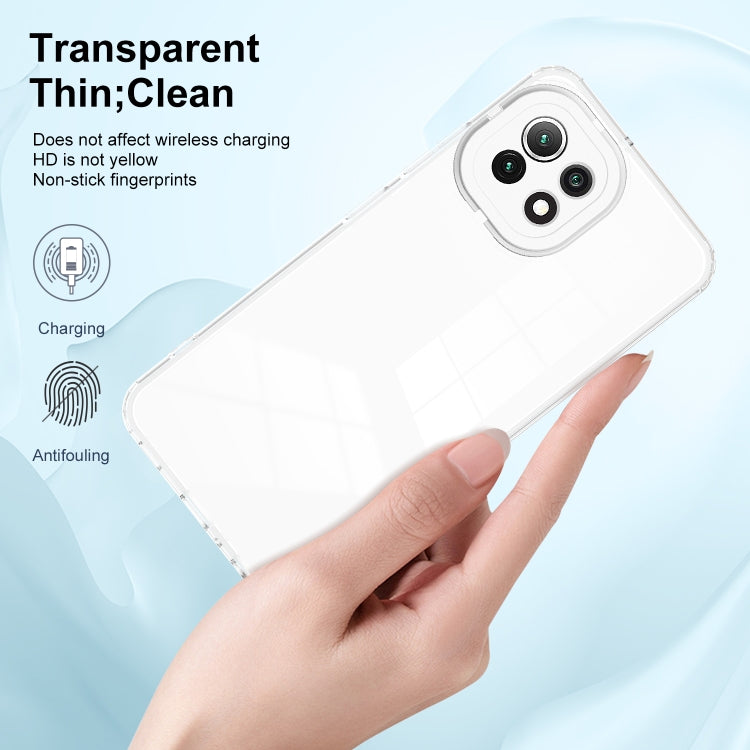 3 in 1 Clear TPU Color PC Frame Phone Case, Series 1