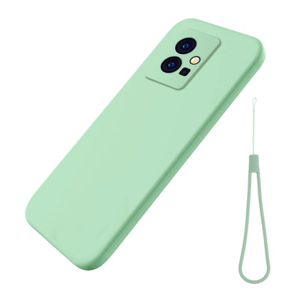 Pure Color Liquid Silicone Shockproof Phone Case