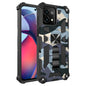 Camouflage Armor Kickstand TPU + PC Magnetic Phone Case