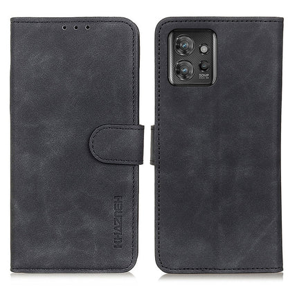 KHAZNEH Retro Texture Flip Leather Phone Case