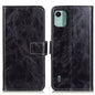 Retro Crazy Horse Texture Leather Phone Case, For Nokia C22 4G, For Nokia C12 4G
