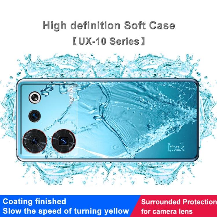 imak UX-10 Series Shockproof TPU Phone Case, For ZTE nubia Z50 Ultra 5G, For OnePlus Ace 2V 5G